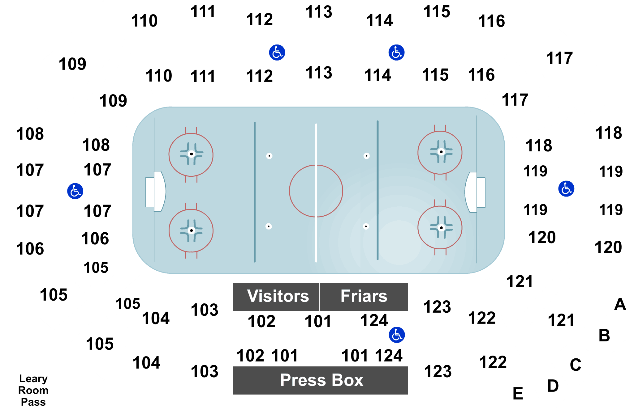 Providence College Friars Hockey Vs Boston University - Circle (2100x1400), Png Download