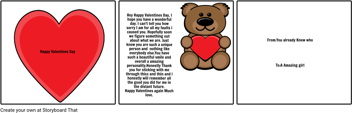 Valentine's Day - Teddy Bear (1164x385), Png Download