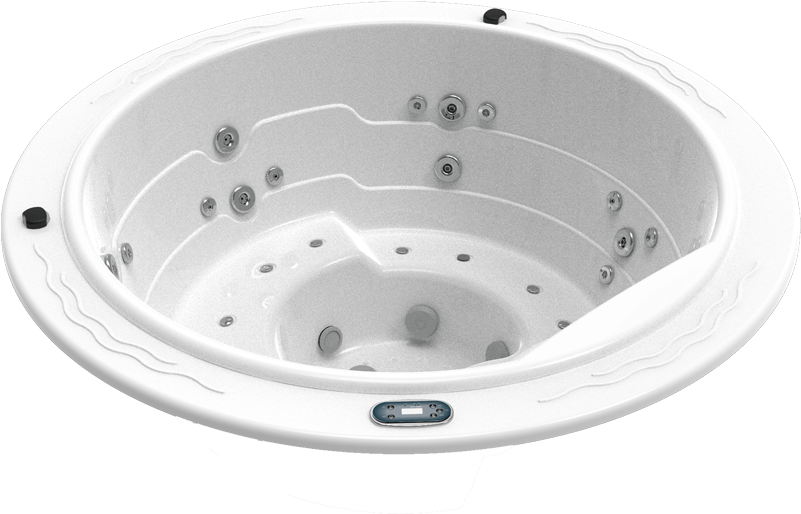 This Image Is A Render, So The Actual Colours May Vary - Bathtub (850x638), Png Download