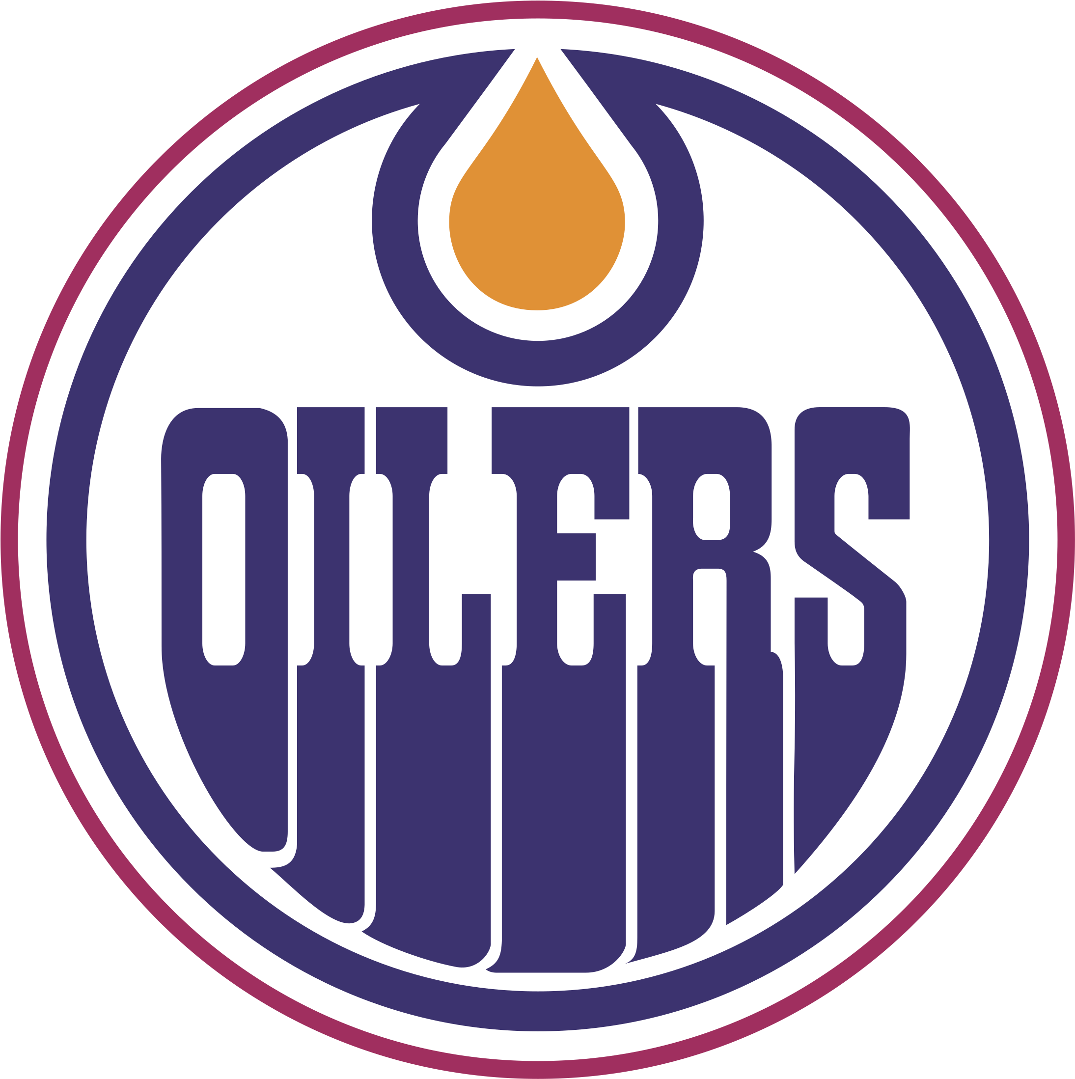 Edmonton Oilers Logo Png Transparent Amp Svg Vector - Edmonton Oilers Logo (2400x2400), Png Download