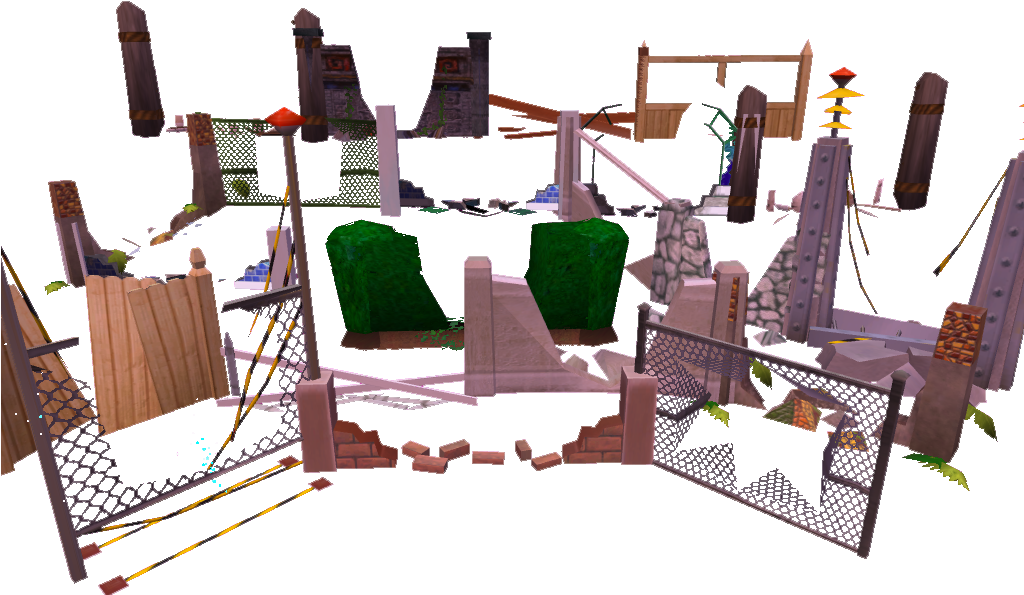 Broken Fences V1 (1023x1023), Png Download