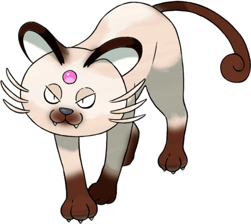 Free Png Download Pokémon Sun And Moon Png Images Background - Alolan Persian Pokemon Go (850x757), Png Download