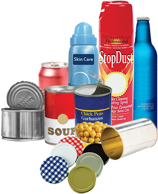 Aluminum Bottles & Cans Empty Aerosol Cans Food & Beverage - Plastic And Metal Png (600x675), Png Download