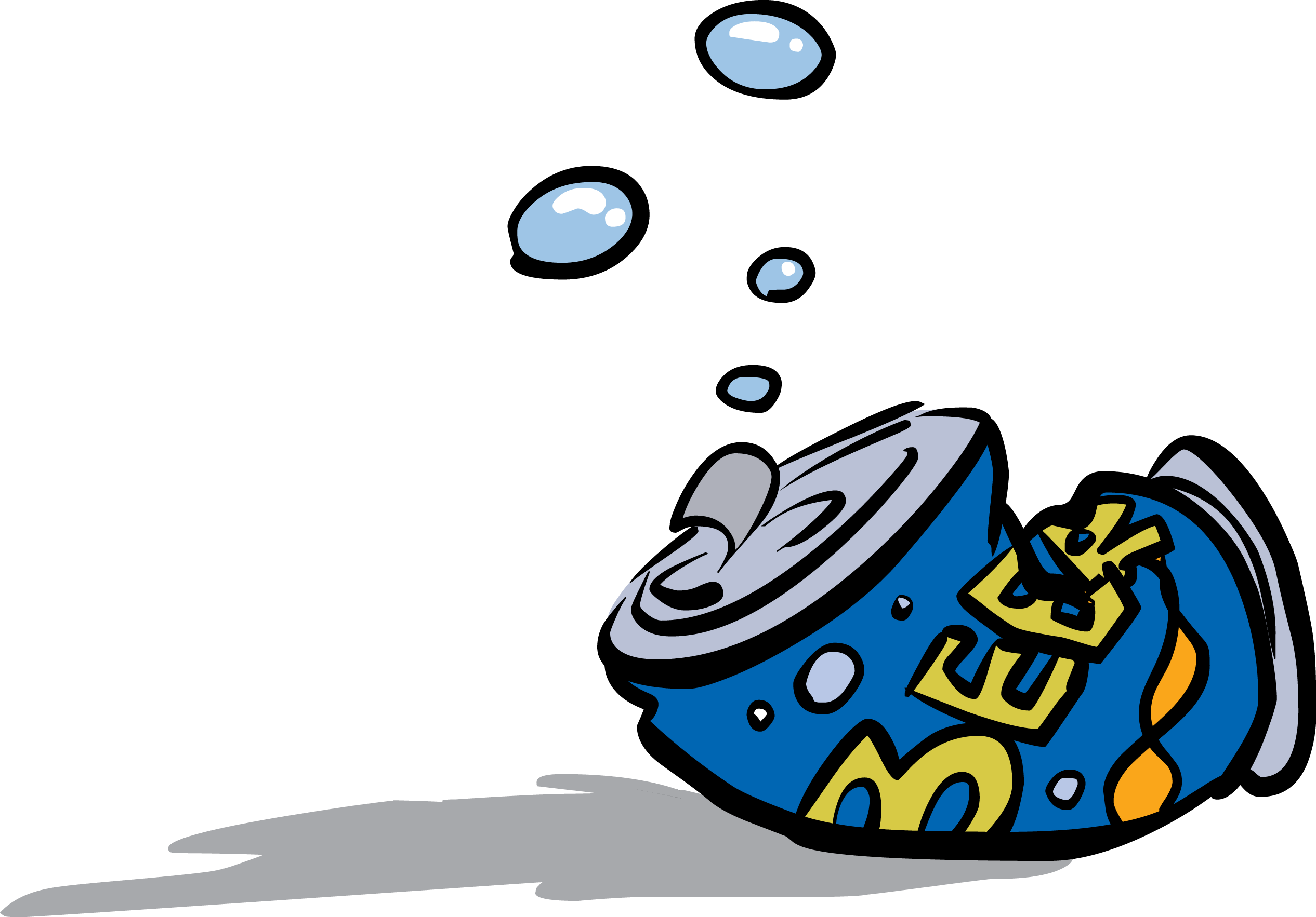 Picture Teenage Drinking Diary Of A Parish Priest - Empty Beer Cans Cartoon (2532x1766), Png Download