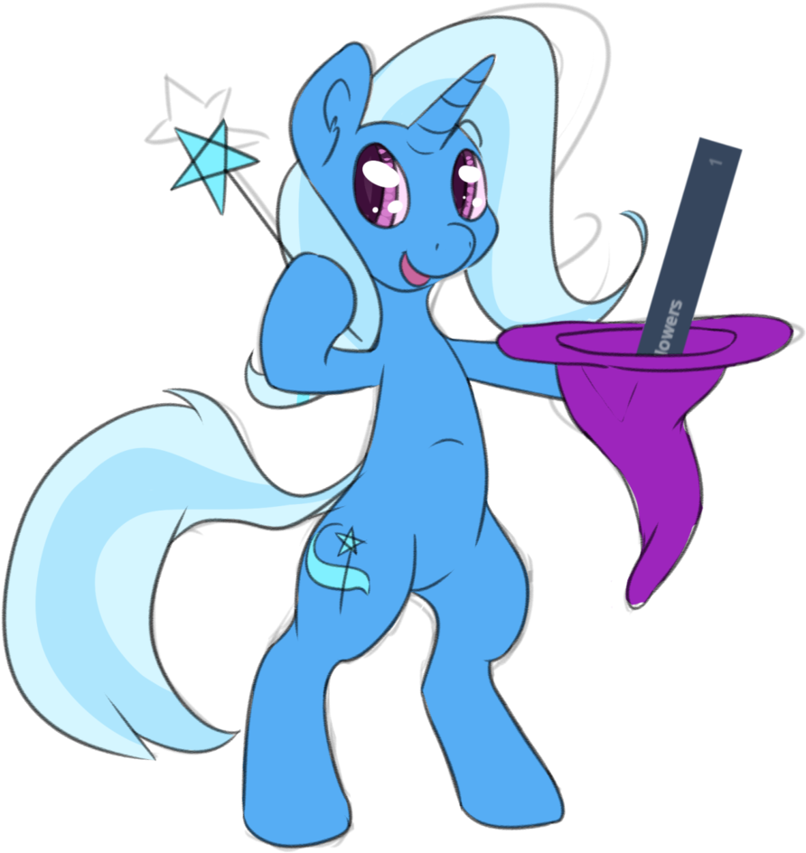 Senaelik, Bipedal, Female, Followers, Happy, Mare, - Cartoon (1006x1024), Png Download
