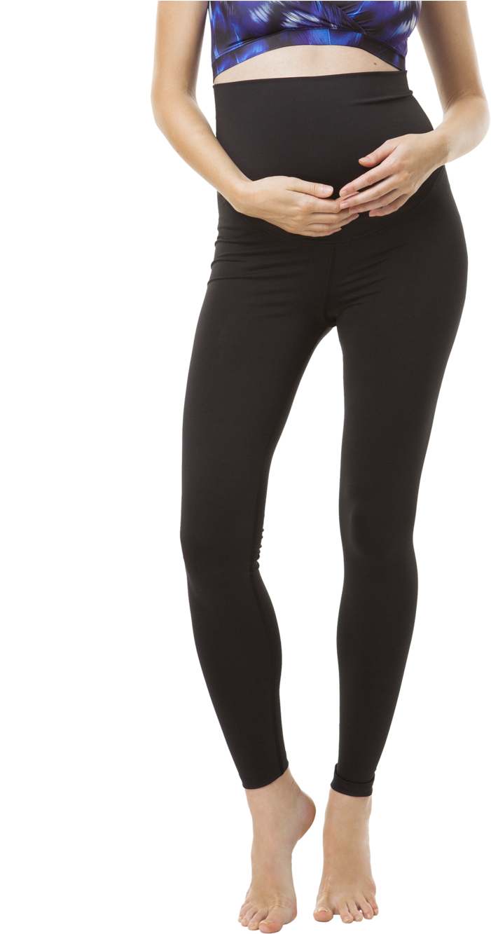 Lana Leggings Black - Girl (933x1400), Png Download