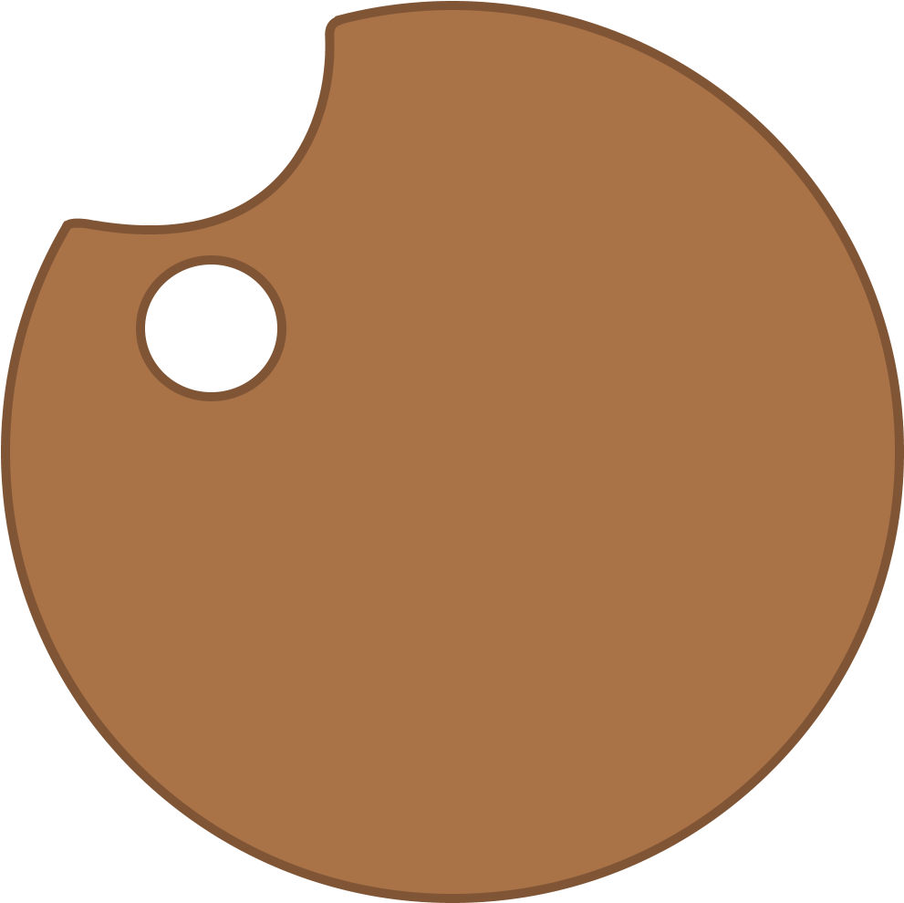 Paint Palette Body - Ministry Of Environment And Forestry (1000x1000), Png Download