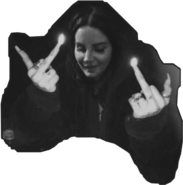 Lanadelrey Sticker - Grunge Nostalgic Aesthetic (1024x1024), Png Download