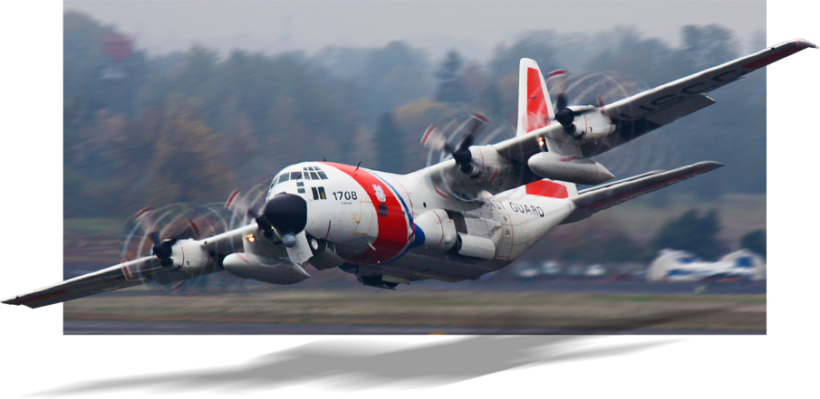 Coast Guard Ac130 - C130j Super Hercules Coast Guard (905x441), Png Download