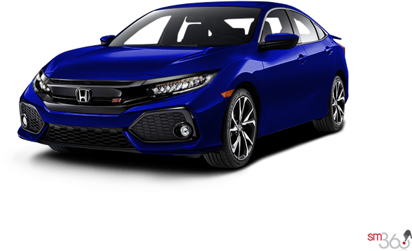 New 2018 Honda Civic Sdn Si Si [18782] For Sale At - 2017 Black Civic Si Sedan (640x480), Png Download