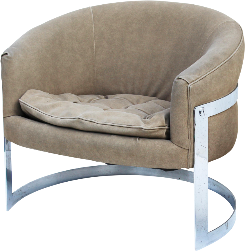 Simple Arm Chair Wood - Club Chair (936x959), Png Download