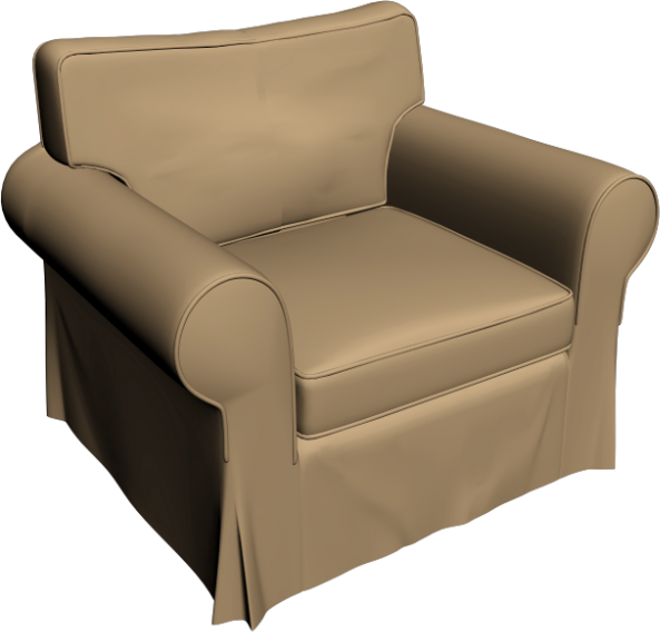 Armchair Png Image - Club Chair (593x568), Png Download