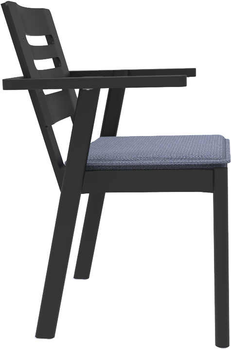 Chair With Armrests - Chair (1001x1001), Png Download