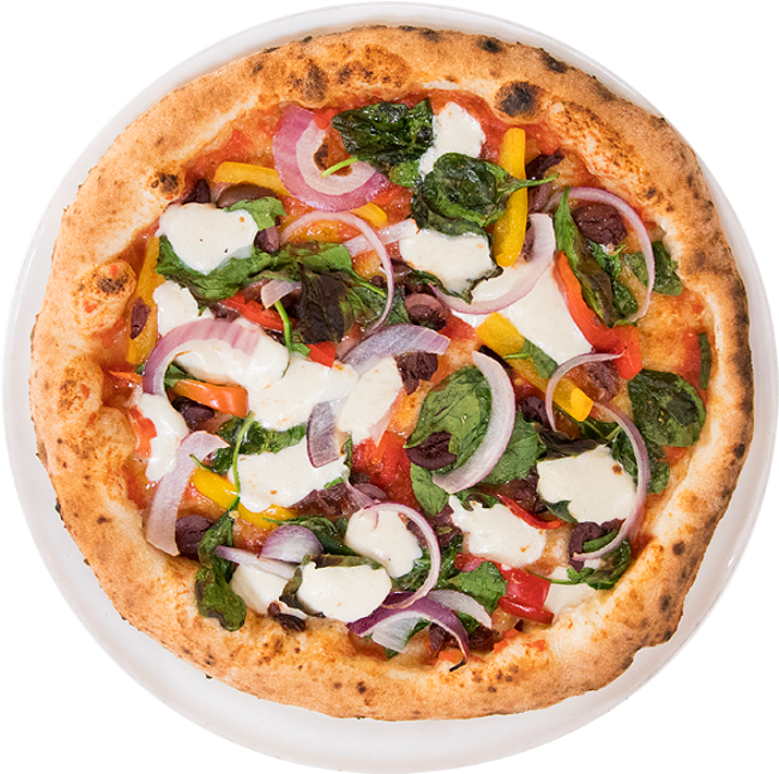 From The Garden - Пицца Капрезе (735x735), Png Download