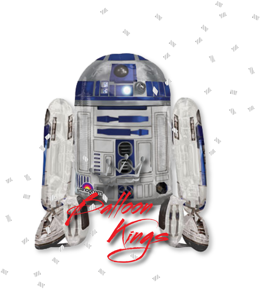 R2d2 Airwalker - Star Wars Get Well Balloons (1280x1280), Png Download