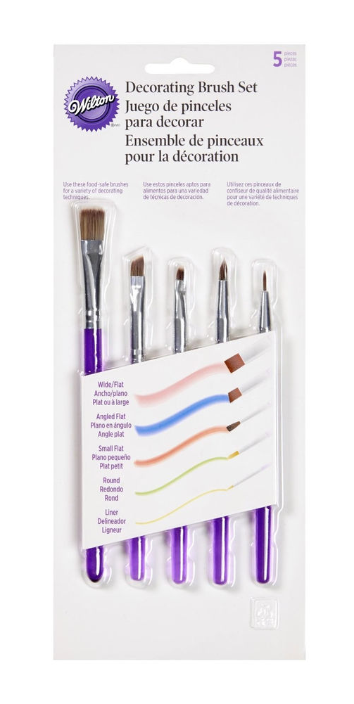 Icing Wilton Cupcake Watercolor Brands Brush Llc - Paintbrush (1000x1000), Png Download