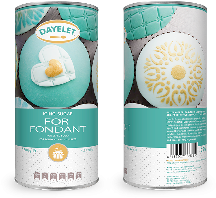 Dayelet Icing Sugar Fondant - Soap (719x668), Png Download