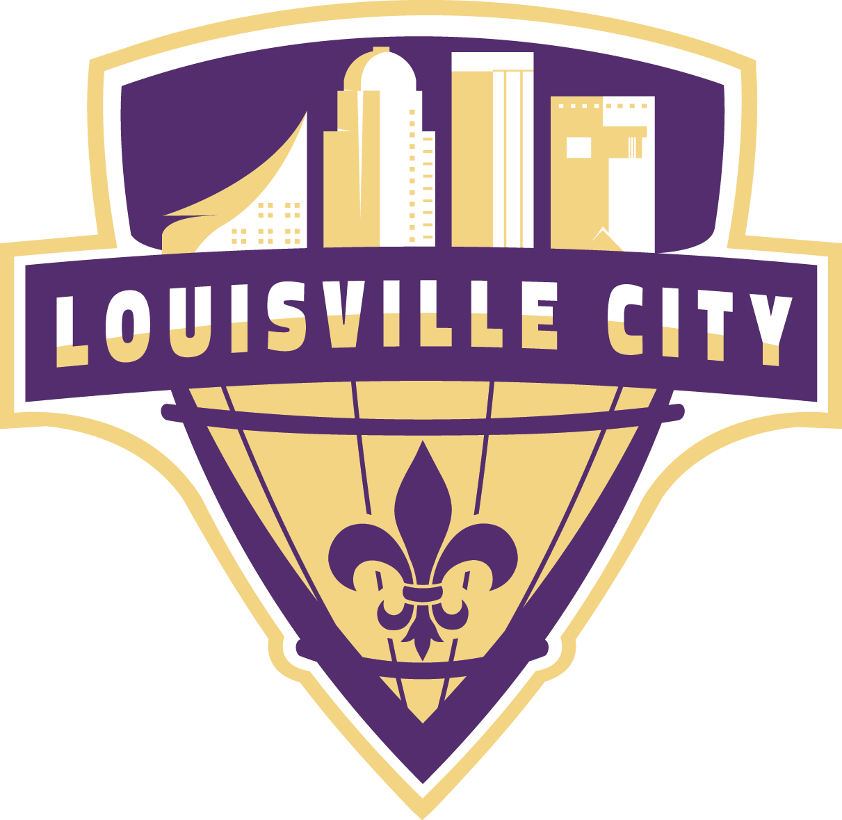 Louisville City Fc, Louisville Bats, And Our Uofl Cardinals - Lou City Fc (1211x1180), Png Download