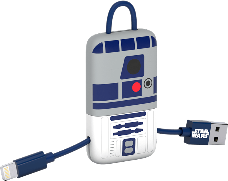 Keyline Light Star Wars R2d2 1 22047 - Star Wars Lightning Cable (1000x1000), Png Download
