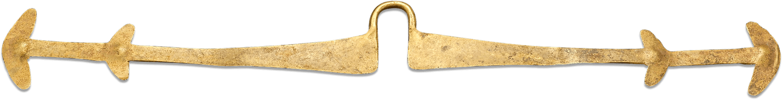Pre-columbian Sinu Gold Nose Piece - Marking Tools (1750x1750), Png Download