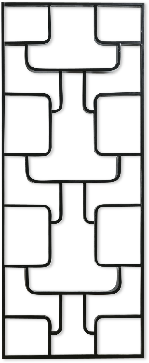 Download Room Divider / Book Shelf By Ludvik Volak, 60's Kvetinova Stena Full Size PNG Image