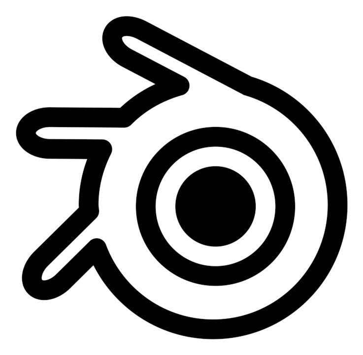 Blender Computer Icons 3d Computer Graphics - Emblem (750x750), Png Download