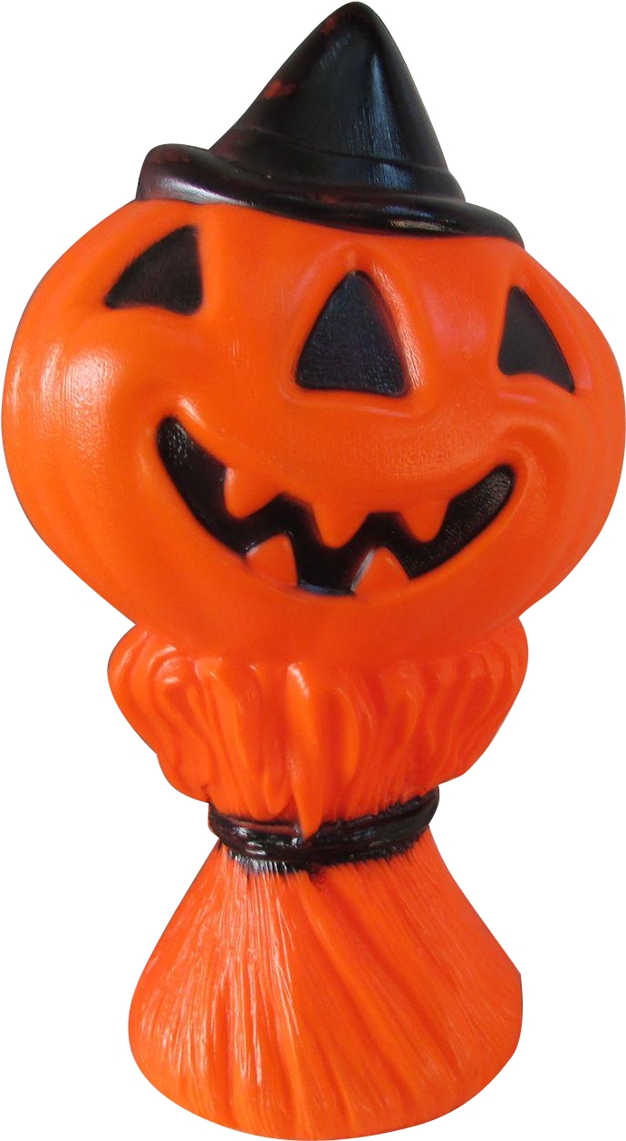 Vintage Empire Halloween Jack O Lantern Man With Black - Jack-o'-lantern (1257x1257), Png Download
