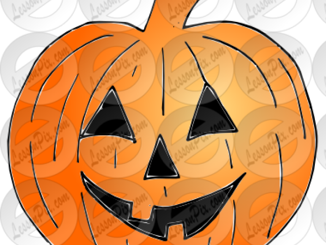 Smile Clipart Jack O Lantern - Jack-o'-lantern (640x480), Png Download