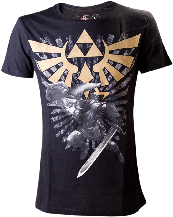 Zeldat-shirt Link - Zelda Twilight Princess T Shirt (1060x1040), Png Download