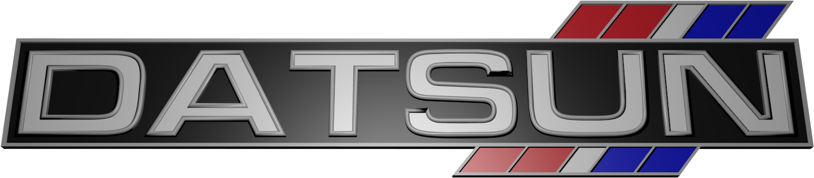 Datsun Badge Made In Blender, Might Fin Ish This And - Mitsubishi (1920x1080), Png Download