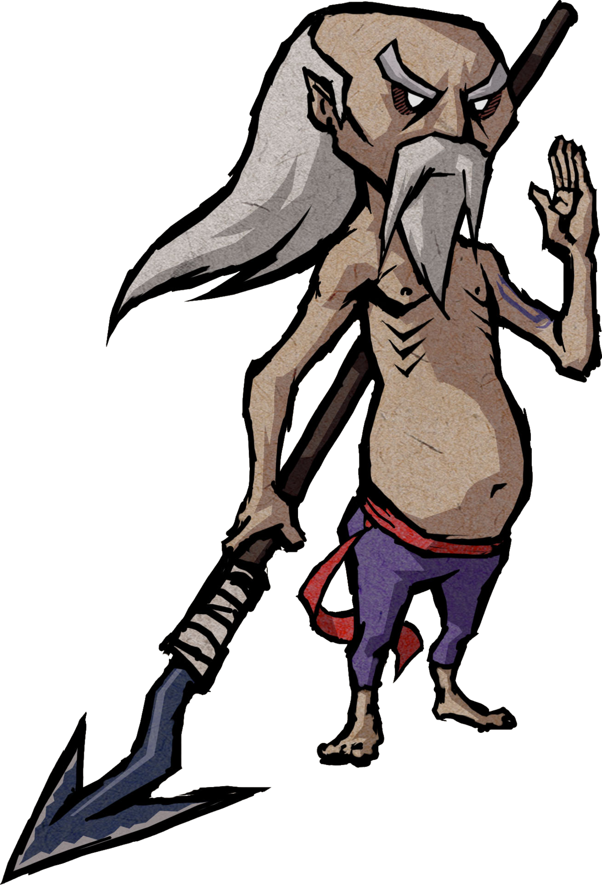 Wind Waker Characters (1200x1762), Png Download