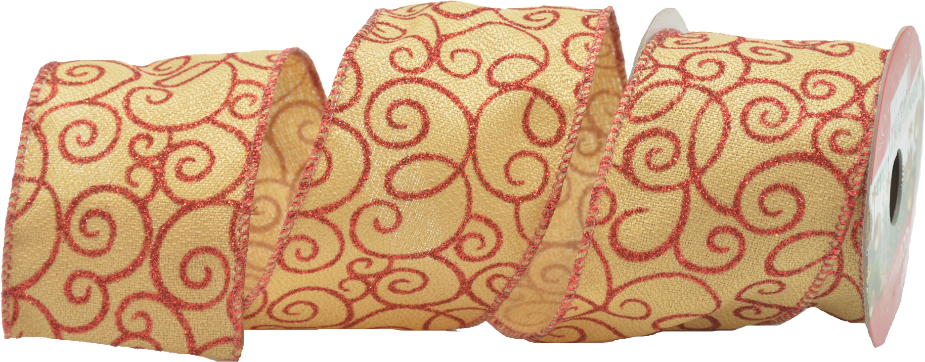 Cinta Alambrada Burda Arabescos Café/ Rojo - Tablecloth (1920x1080), Png Download