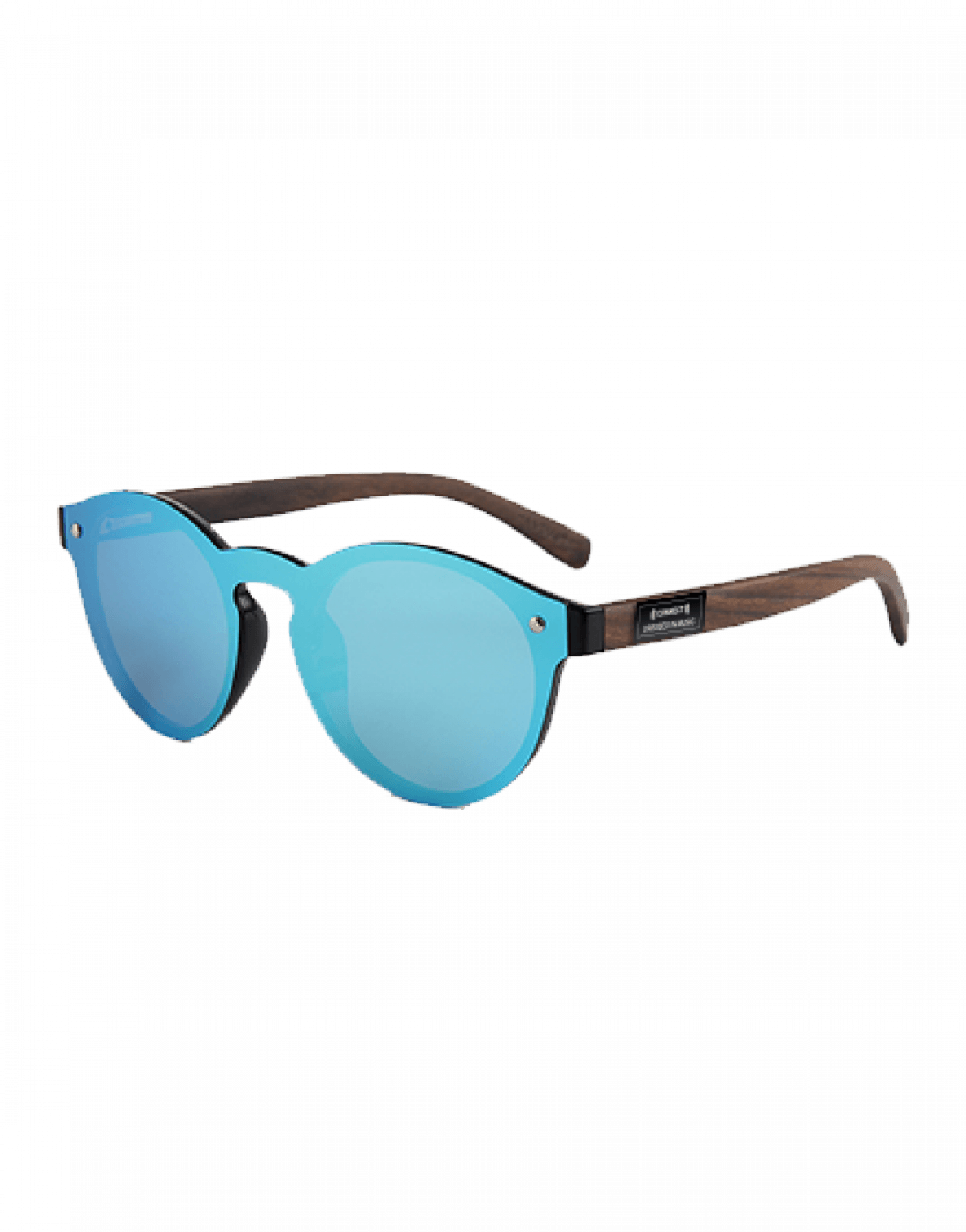 Dressed In Music Festival Polarized Blue - Aviator Sunglass (1098x1400), Png Download