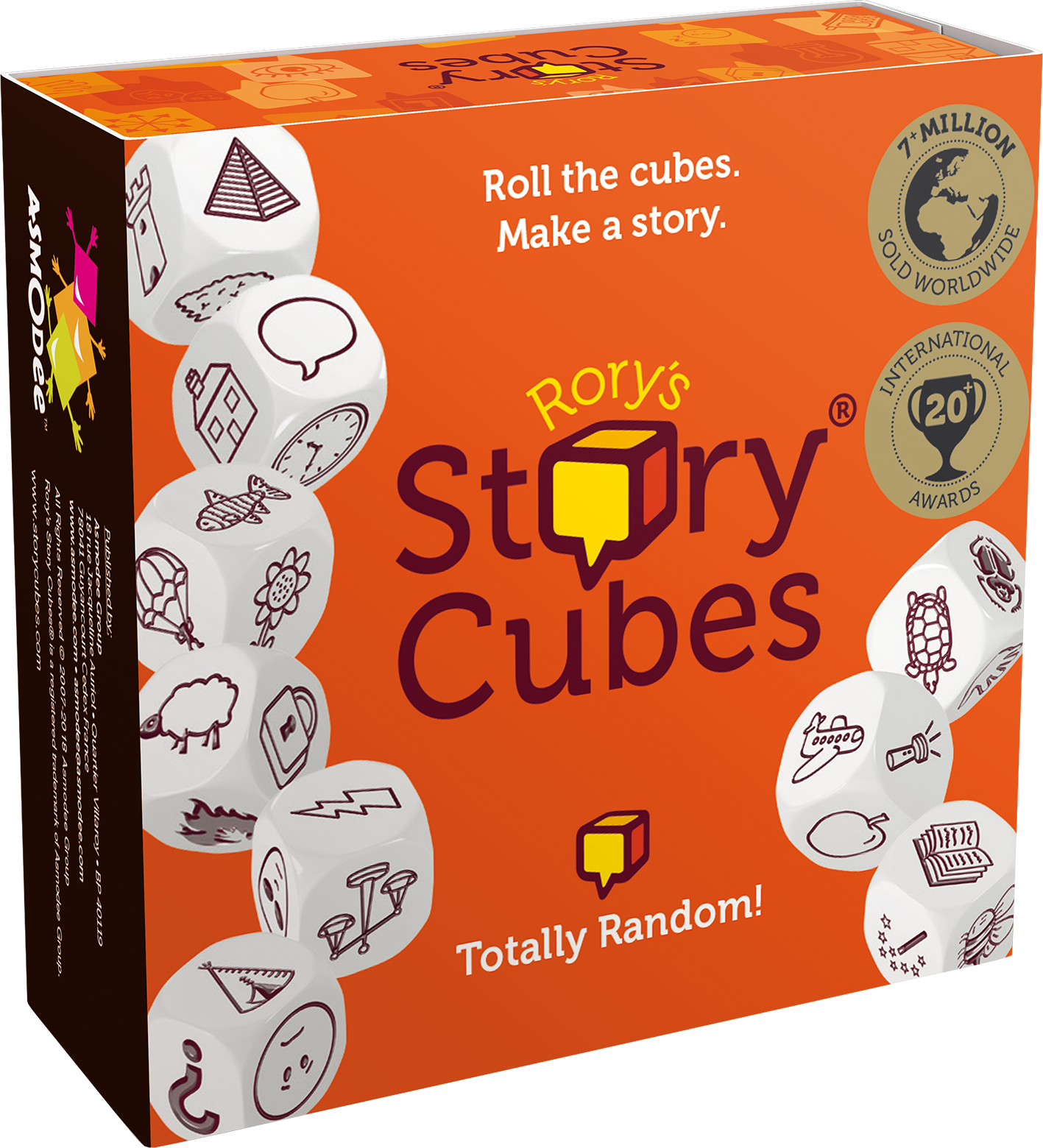 Once Upon A Time No More - Gamewright Rory's Story Cubes (1417x1560), Png Download