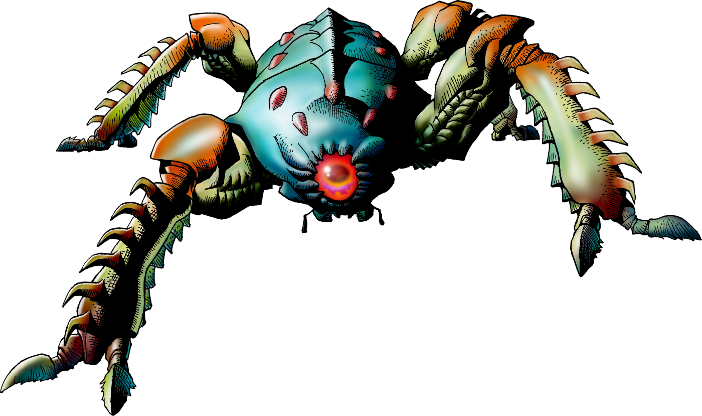 Tektite Ocarina Of Time - Tektite Zelda (1400x829), Png Download