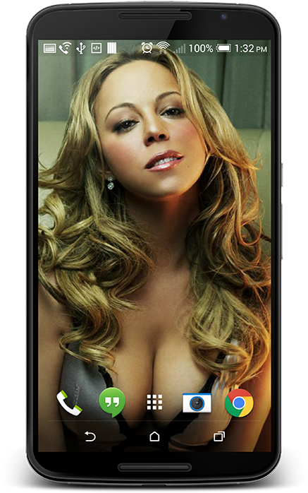 Mariah Carey Boobs (480x800), Png Download