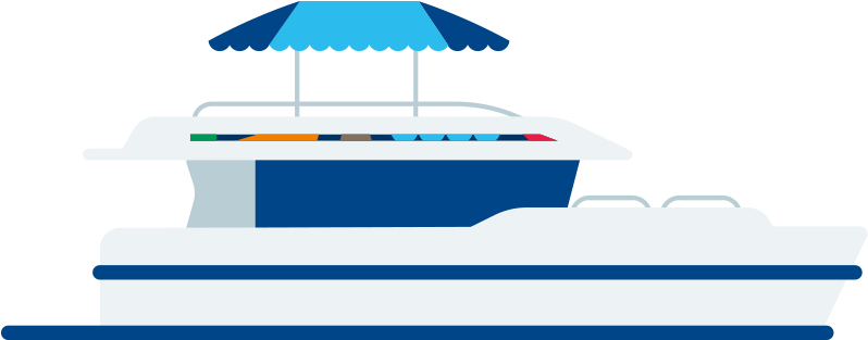 For An Initial Outlay, You Become The Enviable Owner - Hausboot Icon (800x430), Png Download