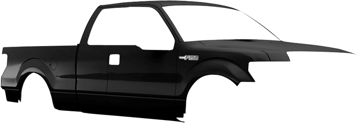 Pickup Truck (960x420), Png Download