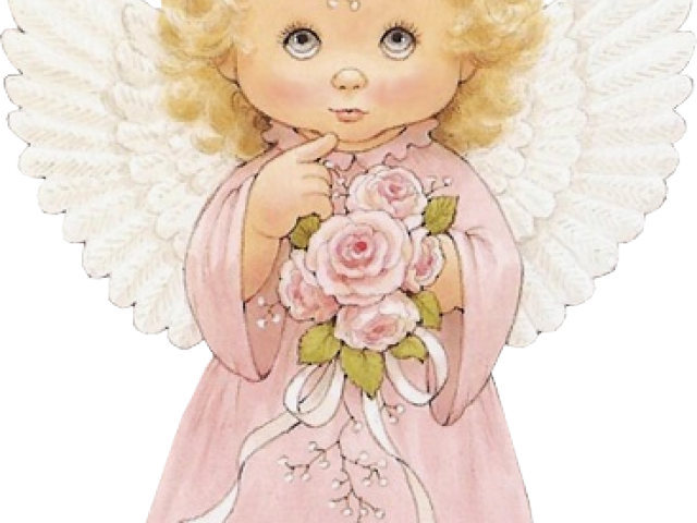 Angel Clipart Cherub - Cute Angels (640x480), Png Download