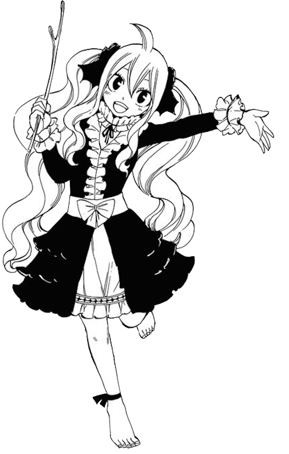 Transparent Black Mage Mavis - Fairy Tail Mavis Kawaii (1276x1554), Png Download