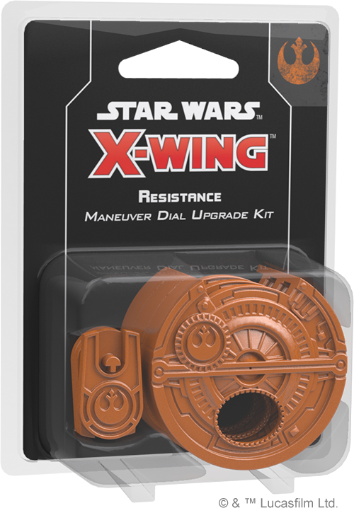 Star Wars X-wing 2nd Edition Resistance Maneuver Dial - Star Wars X Wing Second Edition Scum (500x718), Png Download
