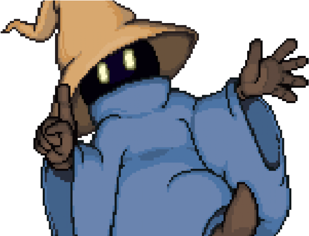 Geno Vs Black Mage (640x480), Png Download