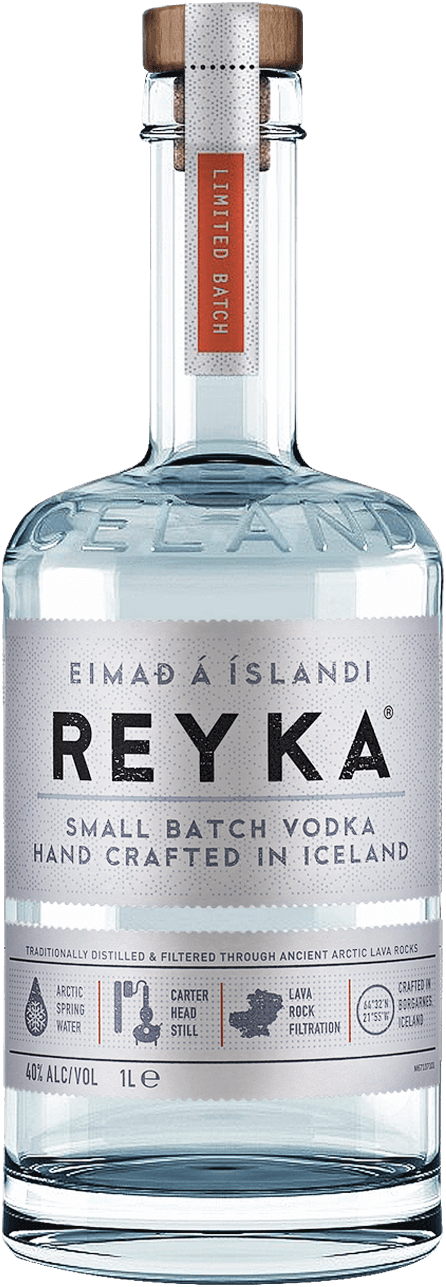 Reyka Vodka (446x1287), Png Download