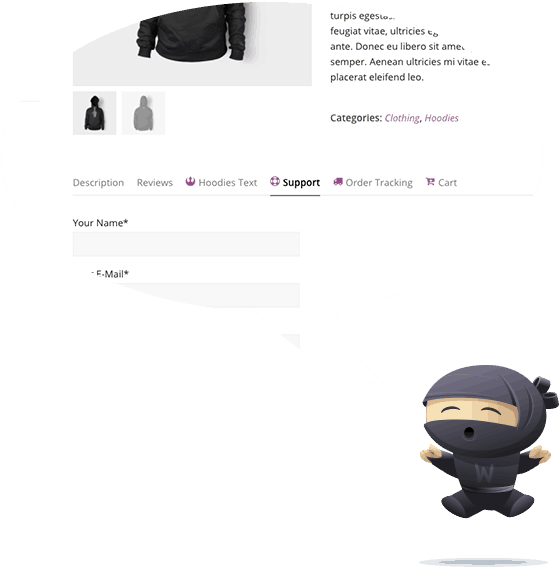 Woocommerce Custom Tabs - Woocommerce (600x600), Png Download