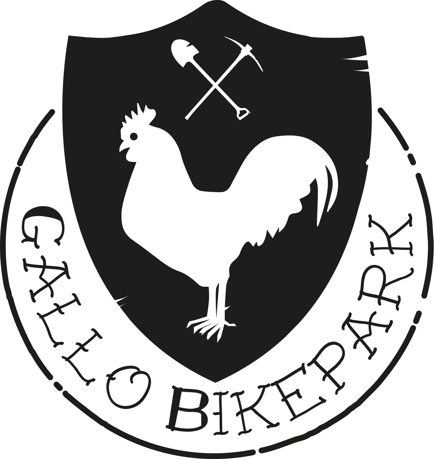 Gallo Bike Park - Rooster (1415x1496), Png Download