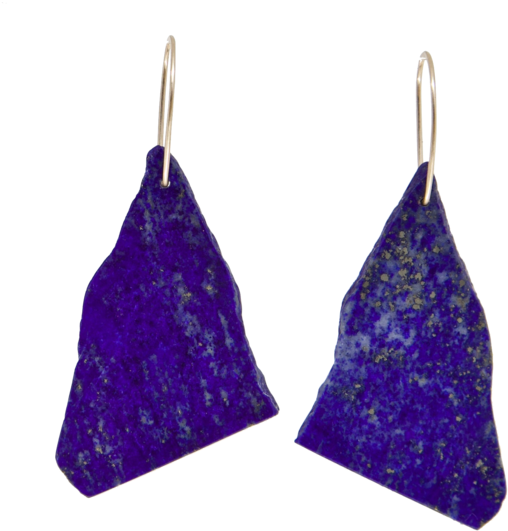 Lapis Mountain Earrings (1000x800), Png Download