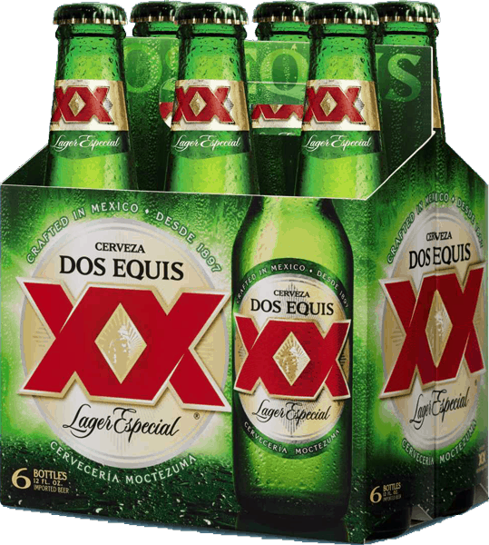 00 For Dos Equisâ® Lager - Dos Equis Beer 12 Pack Price (539x600), Png Download