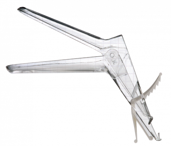 R50601 Rocket Rolonspec Vaginal Speculum With Ratchet - Calipers (650x553), Png Download