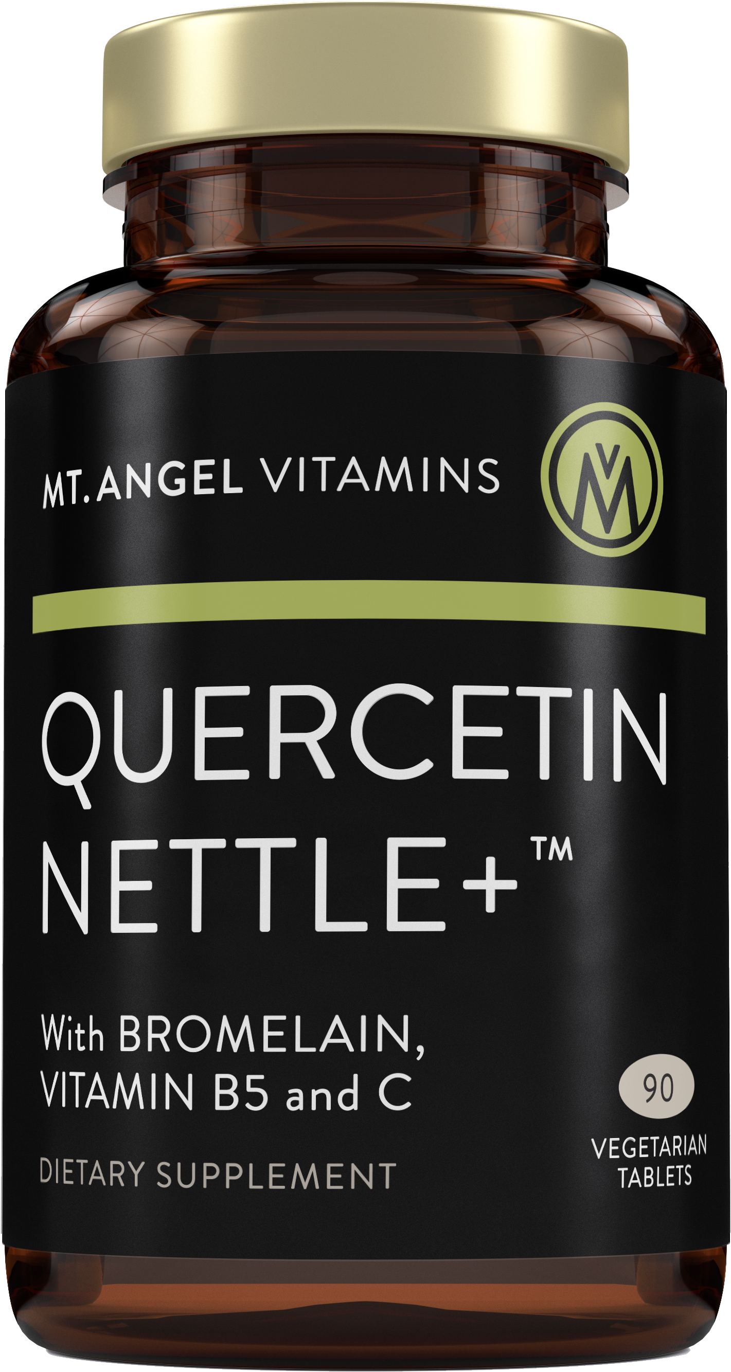 Quercetin Nettle With Bromelain, Vitamin B5 And C Dietary - Lutemax 2020 (3512x3454), Png Download