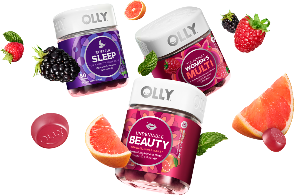 Vitamin Png - Olly Skin Supplement (1000x665), Png Download